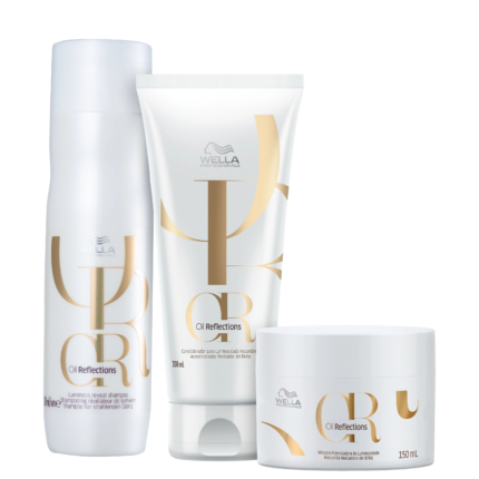 Kit Wella Professionals Oil Reflections Tratamento (3 Produtos)